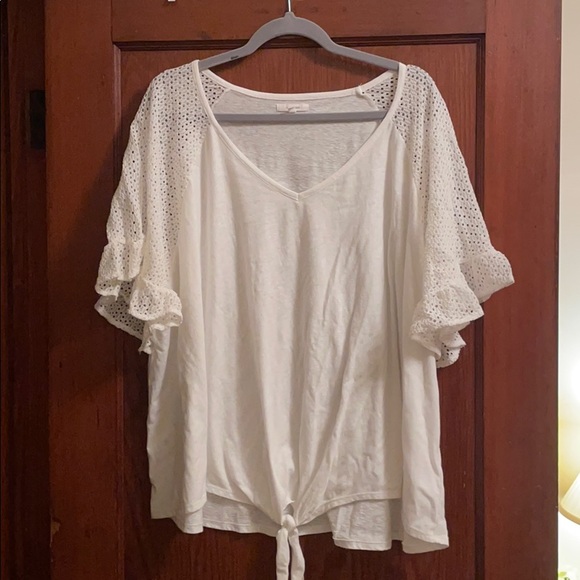 Maurices Tops - Maurices knot-front top